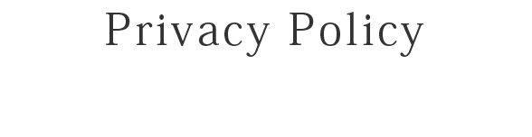 Privacy Policy